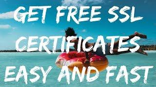  HOW TO GET A FREE SSL CERTIFICATE FOR MY WEBSITE? 
