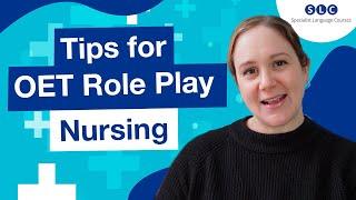 How to PASS the OET Speaking Role Play (NURSES)