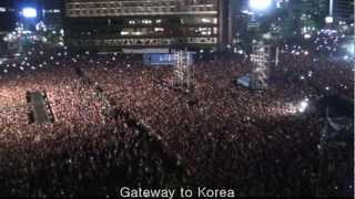 PSY's Gangnam Style at the Seoul City Hall Concert Korea