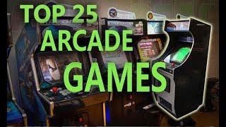 TOP 25 Best Arcade games 80s and 90s