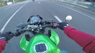 POV in 4K (KAWASAKI Z400)PURE SOUNDS-RIDE lang ng RIDE