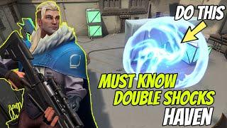 Ultimate Sova Haven Lineups - MUST KNOW DOUBLE SHOCK DARTS - Valorant Guide