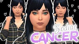 The Sims 4: CANCER ZODIAC Sign | Create A Sim (MM) Birth