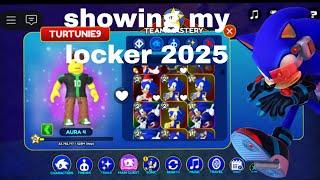 Showing my locker sonic speed simulator 2025