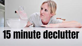 15 MINUTE WHOLE HOUSE DECLUTTER | MEGA MOTIVATION