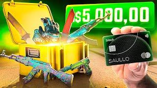 Depositei R$5.000 para testar um site de ABERTURA DE CAIXAS de CSGO