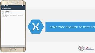 Xamarin Android Tutorial - Send Post Request to Rest API with Refit