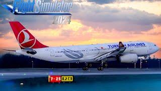 Microsoft Flight Simulator 2024 ► RTX 4090 + FULL ATC! ► iniBuilds A330 | Frankfurt - Istanbul LIVE!