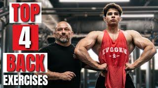 TOP FOUR BACK EXERCISES | AXEL MARTINEZ