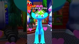 Cyan LOVES Yellow  Rainbow Friends Chapter 2 Roblox