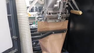 Bag filling machine 25kg powder complete process