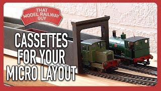 Simple Cassettes For Micro Layouts - Model Railway Tutorial