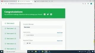 Mini-Max Sum Solution HackerRank  |  github code