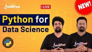 Data Science with Python | Python For Data Science Course | Intellipaat