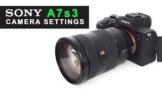 EVERY Sony A7s III Video Settings You Need - BFM 514