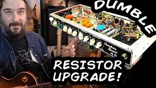 Dumble 102 Draloric Resistor Makeover! Upgrading my Dumble Overdrive Special 102 Style Guitar Amp