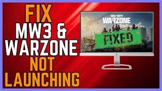 Fix COD MW3 And Warzone Not Launching Steam (Easy Fix)