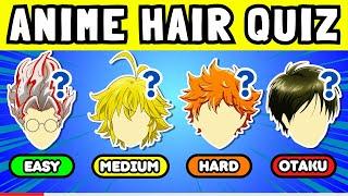 Whose Hair Is This?  Quiz Featuring Only Anime Protagonists! 