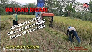 Combine Harvest, pemanen padi yg jarang di Indonesia