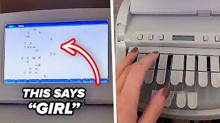 This Is How A Court Reporter Typewriter Works