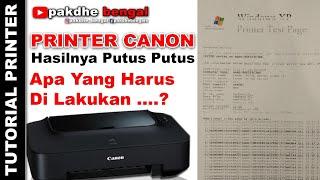 Printer Canon Hasilnya Putus Putus, canon ip2770 hasil print putus putus