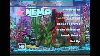 Finding Nemo Disc 2 2003 DVD Menu