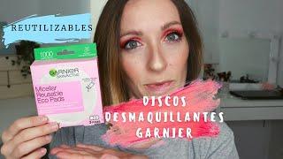 DISCOS DESMAQUILLANTES REUTILIZABLES GARNIER