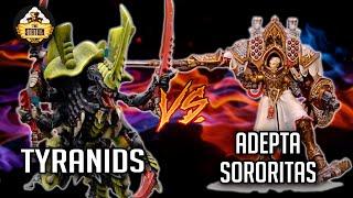 Tyranids vs Adepta Sororitas I Battlereport | 2000pts I Warhammer 40000