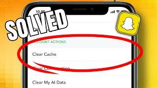 How to clear cache of Snapchat