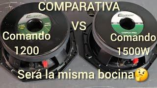 Comparativa  Vamos a ver si hay una mejora. Comando 1200 vs. Comando 1500