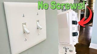 How To Replace a Light Switch With THE Safest and Fastest Switch Available! Leviton Decora Edge