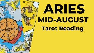 Aries: An Unexpected Transformation That’s Filled With Possibilities!  Mid-Month August 2024 Tarot