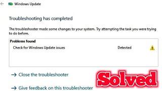 How To Fix Check For Windows Update Issues Detected Windows 11/10