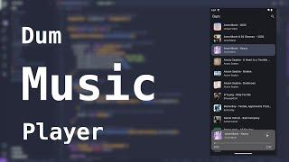 Dum : Complete music player app in Flutter. (Audio Service | Just Audio)