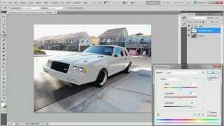 How to change a black car to white in adobe photoshop or gimp