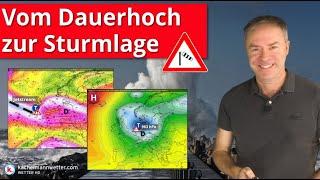 Wilde nächste Woche mit womöglich brisanter Sturmlage und Kaltlufteinbruch mit Schnee