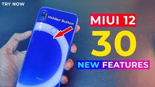 Top 30 New MIUI 12 Hidden Features | MIUI 12 Features | MIUI 12 Features in Hindi | MIUI 12 Features