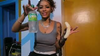 COMPLETED Banana & Sprite Challenge (Gone Wrong) I puked!!‍