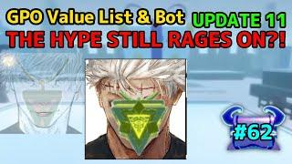 NEW GPO VALUE LIST UPDATE 11 #62 THE NEW CHROMATIC ASE HYPE STILL RAGES ON???