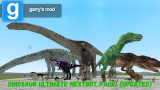 Gmod Mod Reviews  Ultimate Dinosaur NPC Pack UPDATE Plus Channel Update