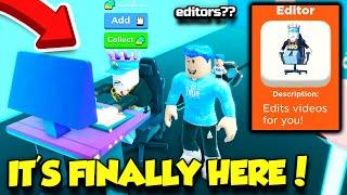 They FINALLY Added This Update In YouTube Simulator X THAT I HAVE BEEN WANTING FOREVER!! (Roblox)