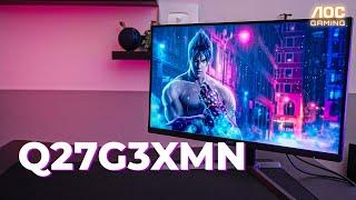 Low-Cost Mini LED Gaming Monitor | AOC Q27G3XMN Review