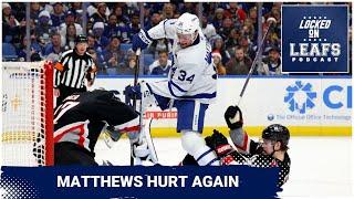 Toronto Maple Leafs have up and down weekend as Matthews re-aggravates injury