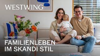 Modernes Familienleben im skandinavischen Stil | Wohnideen für ein Zuhause im Skandi Style |Roomtour