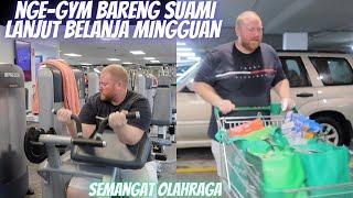 NGE-GYM BARENG SUAMI LANJUT BELANJA MINGGUAN ( PART 1 )