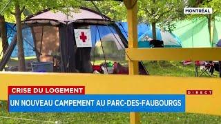 «Vous voulez qu’on aille où?»: un nouveau campement au Parc des Faubourgs