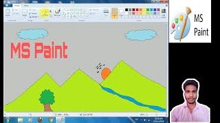 Paint basic use|how to draw in ms paint|paint कैसे use करें