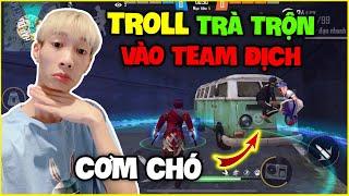 FREE FIRE | Đức Mõm Troll "Trà Trộn" Vào Team Địch, Gặp Cơm Chó Và Cái Kết !!!