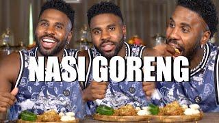 Jason Derulo eats NASI GORENG in Indonesia