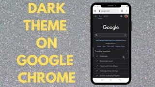 How To Change Google Chrome to Dark Theme On Android Phone for Beginners